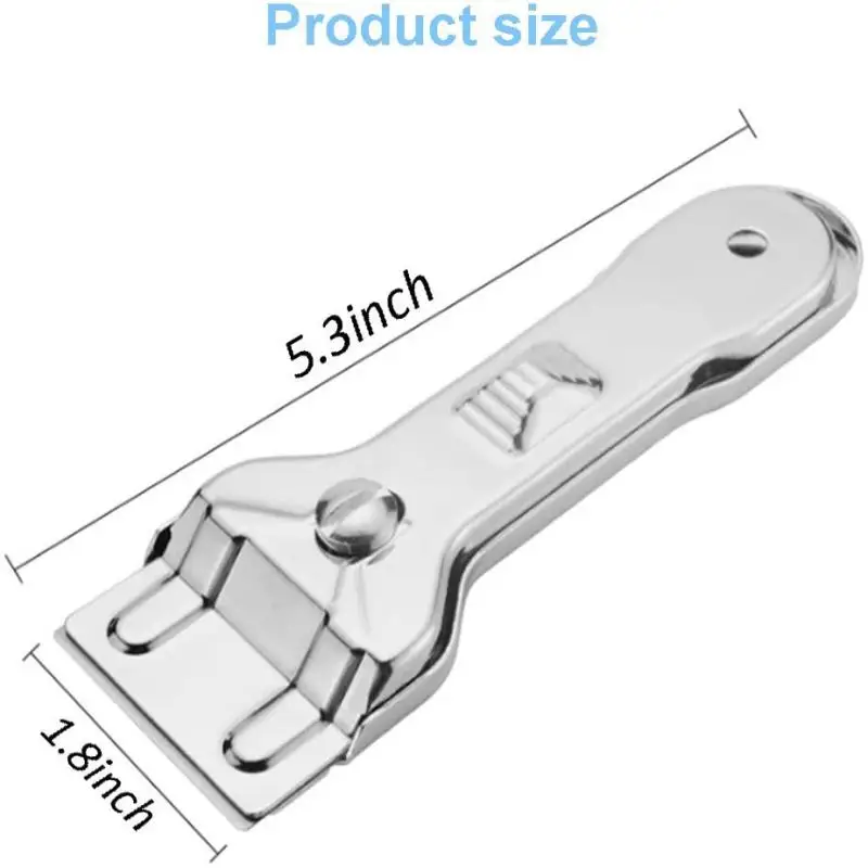 Многофункциональный скребок из нержавеющей стали для стеклокерамической