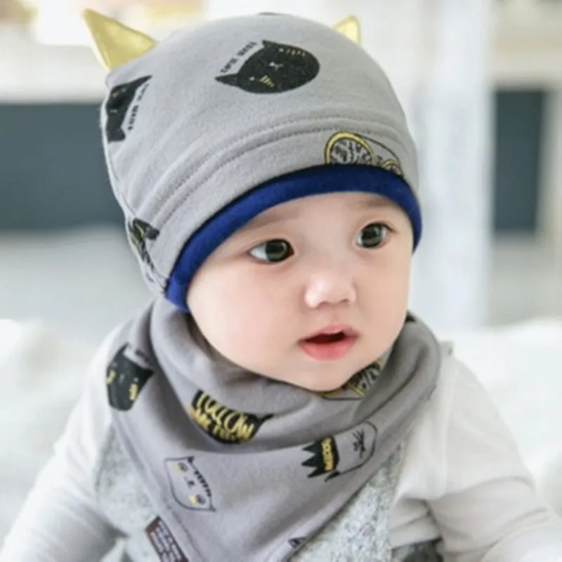 

Cotton newborn baby fetal hat autumn/winter baby hat indoor warm set head cap 0-December
