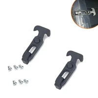 2pcs rubber t handle hasp flexible draw latch buckle with screws kit for rv tool box cooler automotive trucks golf cart