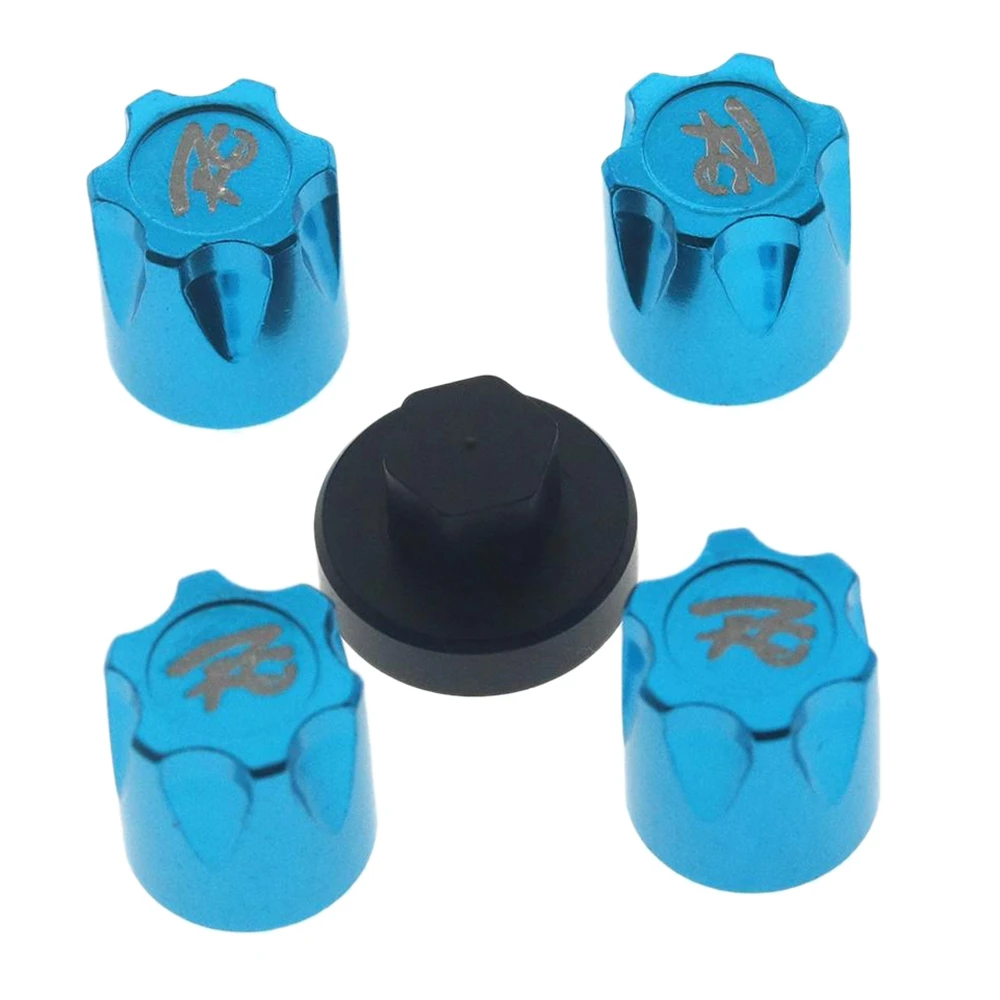 

5 шт. алюминиевая Магнитная Центральная крышка M4 Nut для 1/10 RC Crawler TRX4 Axial SCX10 90046 D90 Tamiya MST E