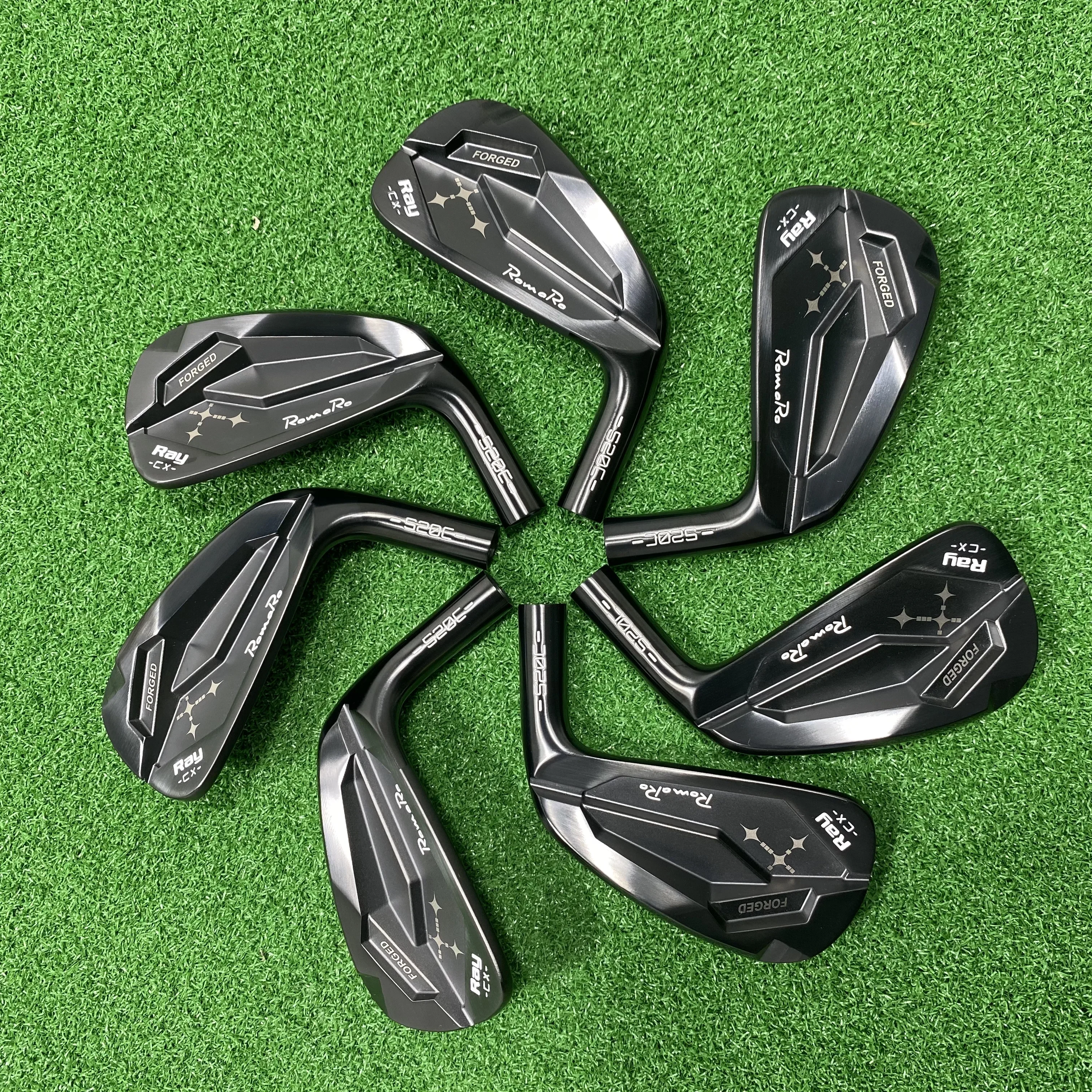 Новая мягкая ковка утюга Golf Club romaro черный набор утюгов для гольфа 4-9Pw (7PCS)