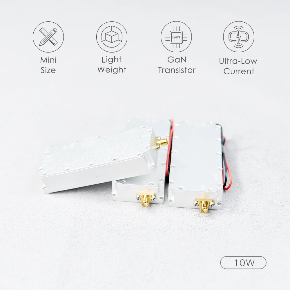 10 Вт 700-800 м 800-950 950-1050 50 модуль GAN усилитель мощности RF источник сигнала дрона