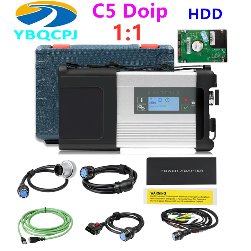 

C5 Star for DOIP MB SD Connect Diagnosis And Software HDD SSD V2022.06 Wifi for Benz Cars and Trucks Better C4 Star Compact 4