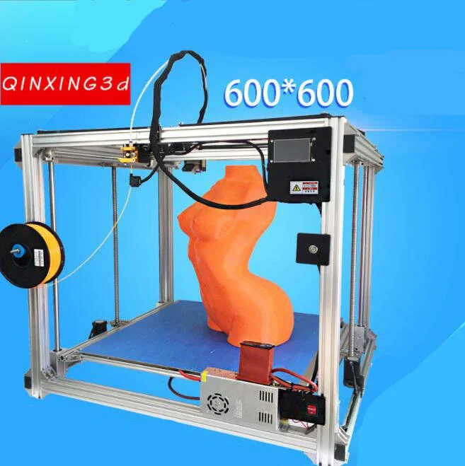 1 метр большой размер высокая точность corexy квазипромышленный класс 3D принтер от