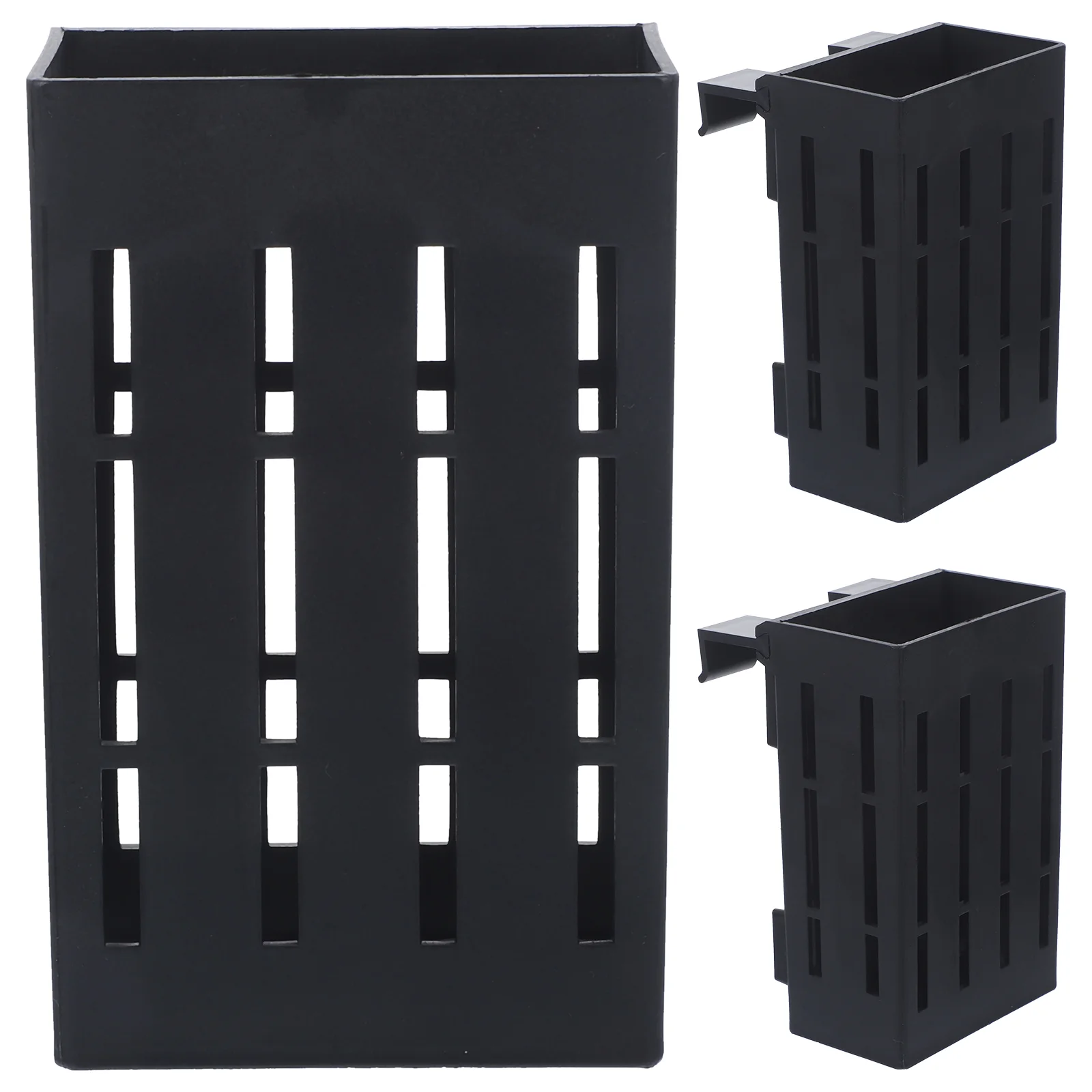 

3 Pcs Aquarium Stand Plastic Coat Hangers Hanging Holder Aquatic Pot Basket