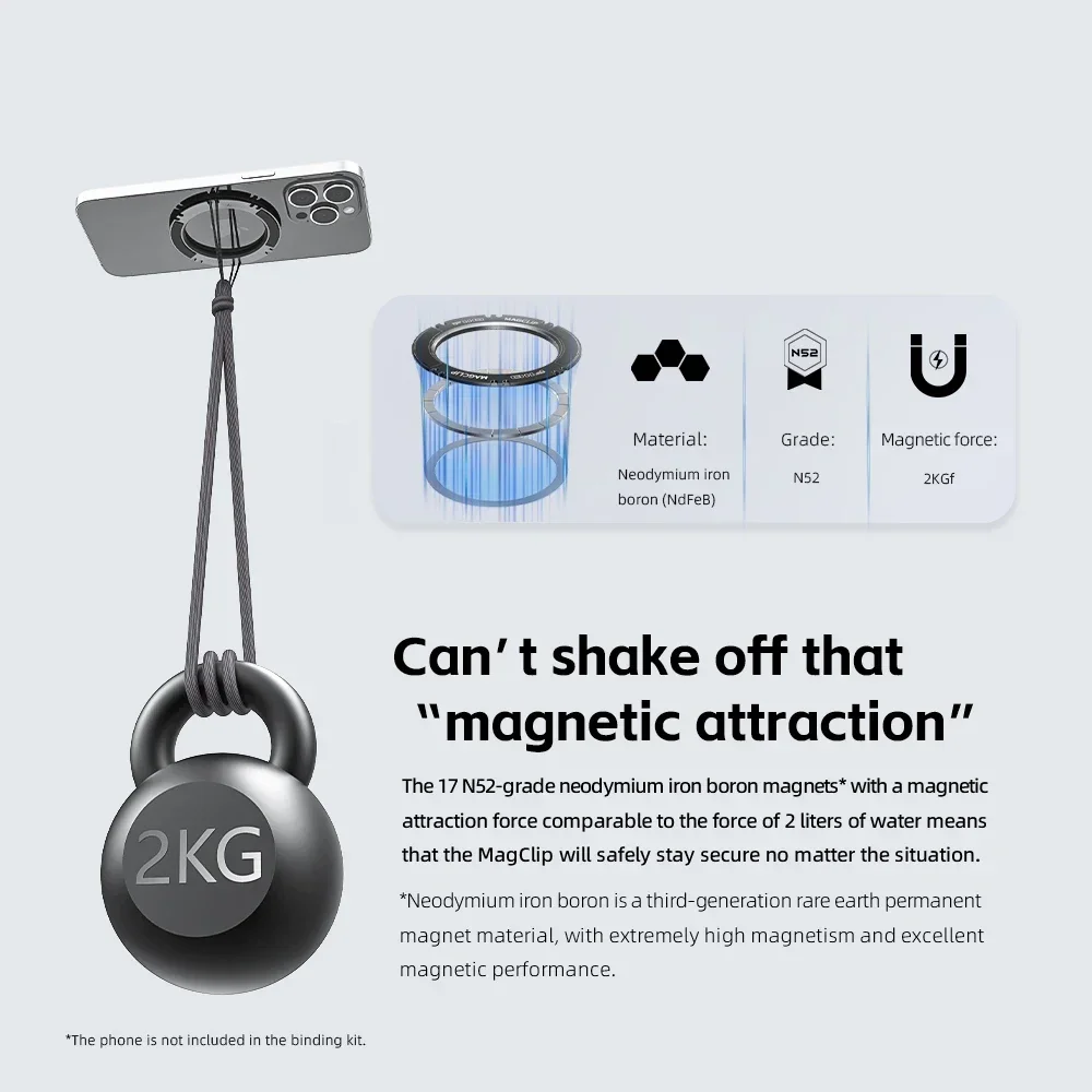 Комплект магнитной связки FiiO MagClip сверхсильное магнитное притяжение