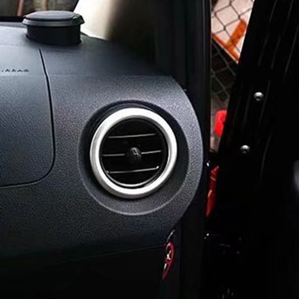 

2pcs Car Inner Side Air Vent Outlet Cover Trim For Mercedes-Benz Vito 2014-2023 ABS Plastic Silver Air Outlets Of The Air Condit