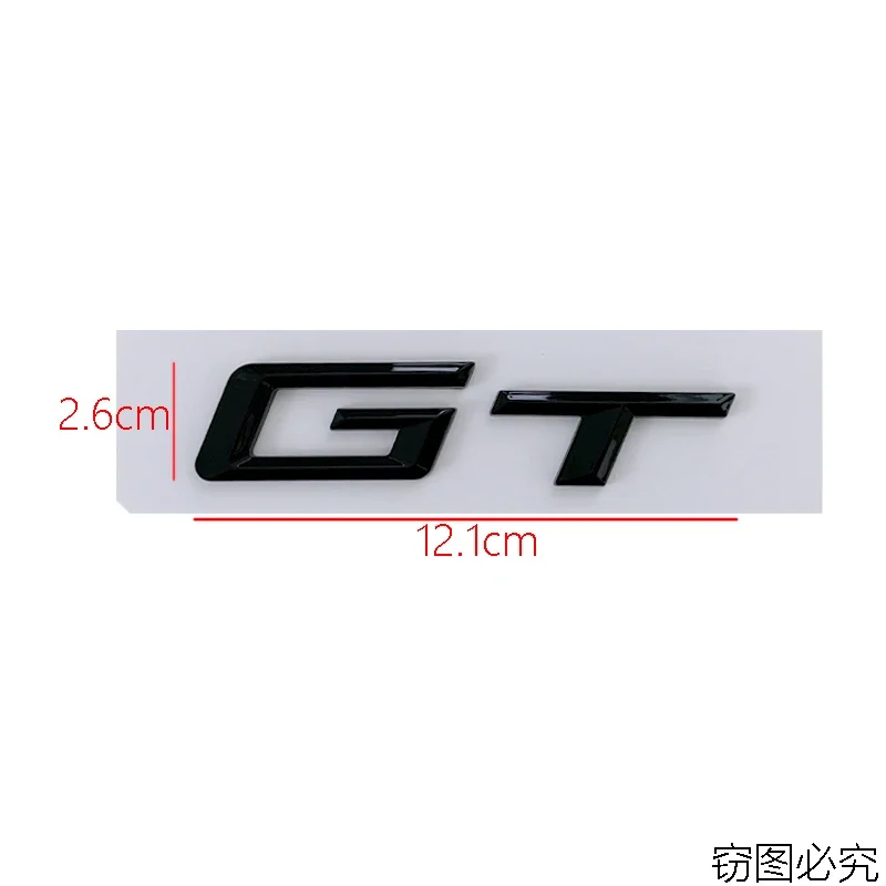 ABS автомобильное крыло боковой значок наклейка на багажник буквы эмблема