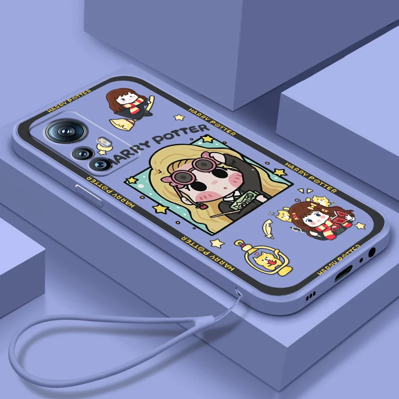 

Girl Potters Cute Harries Phone Case For Xiaomi Mi 12T 12S 12 12X 11i 11T 11 10 10S 10T Pro Lite Ultra 5G Liquid Rope Funda