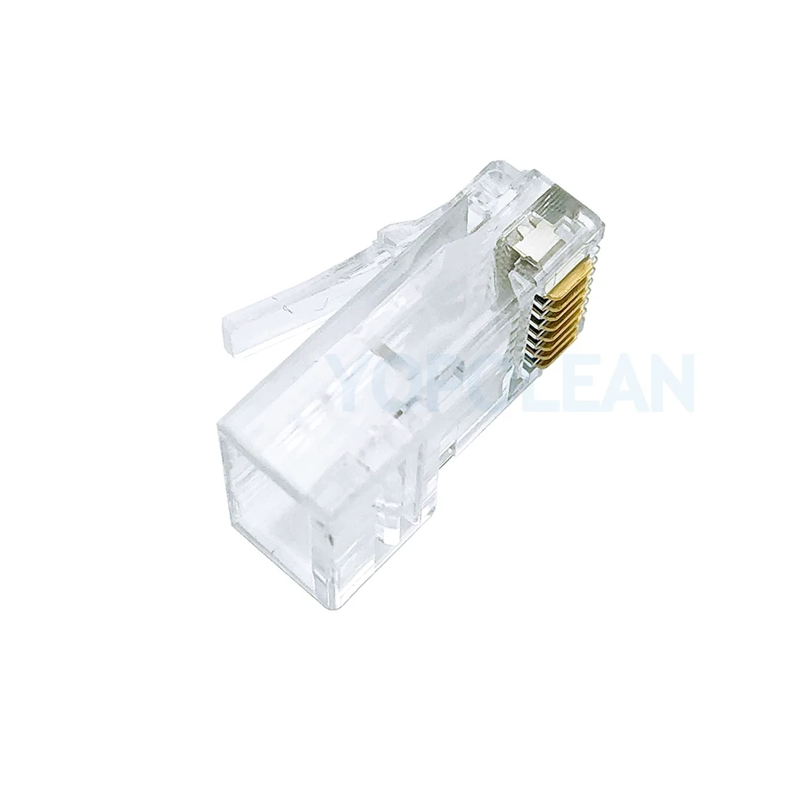 50 шт./лот RJ45 кошка 5E Cat 6 сетевой модульный разъем 8P8C CAT5E CAT6 Ethernet кабель