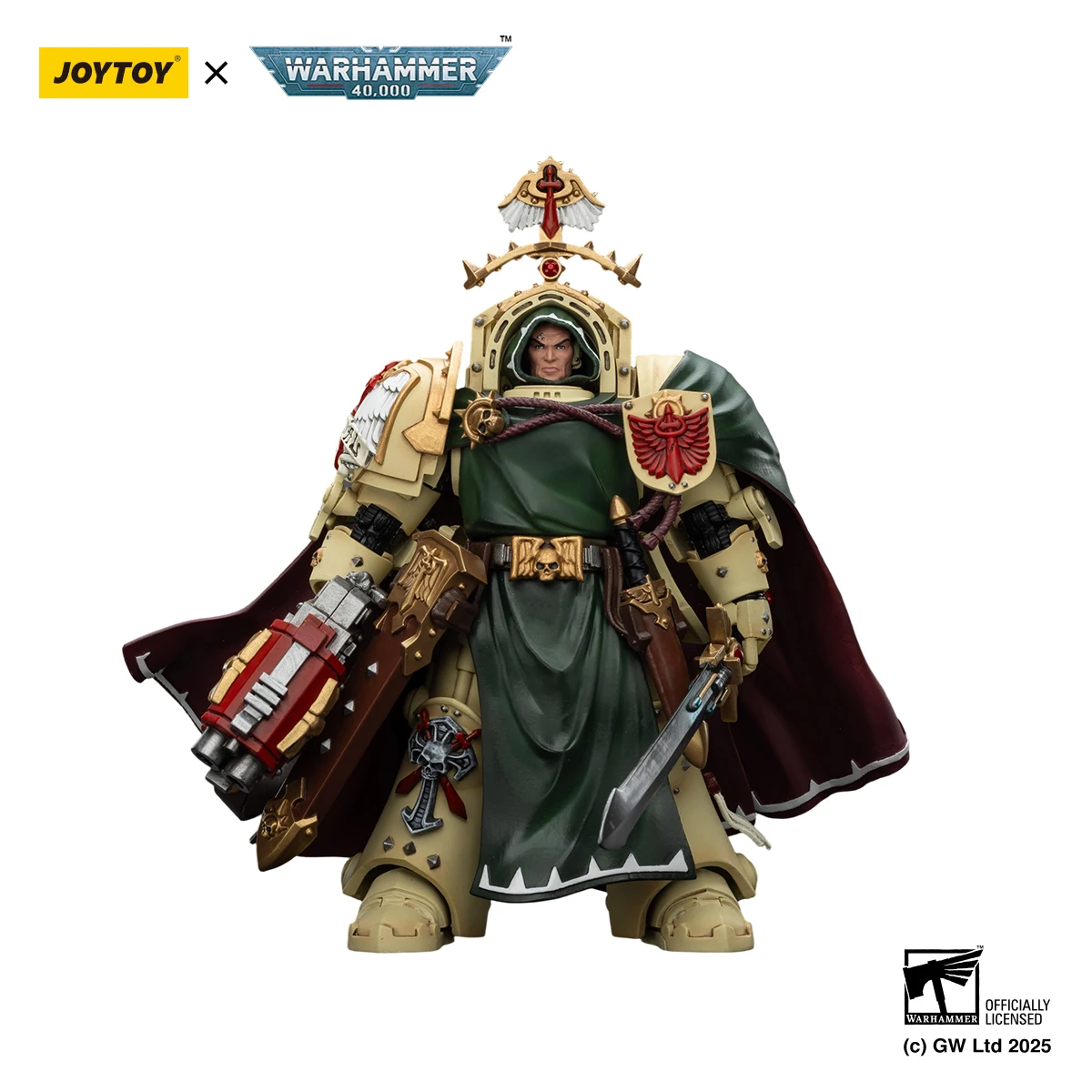 Фото [Предзаказ] JOYTOY Warhammer 40K 1/18 Фигурка Темные ангелы Deathwing Knight/Blood Angels Модель Sanguinor/Lemartes NPCS №3