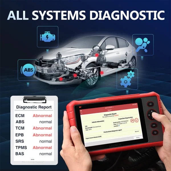 Фото 2023 Crp909x Obd2 сканеры Automotriz профессиональный сканер автомобили диагностическая машина Diag primaque автоматический сканер Automotivo №3