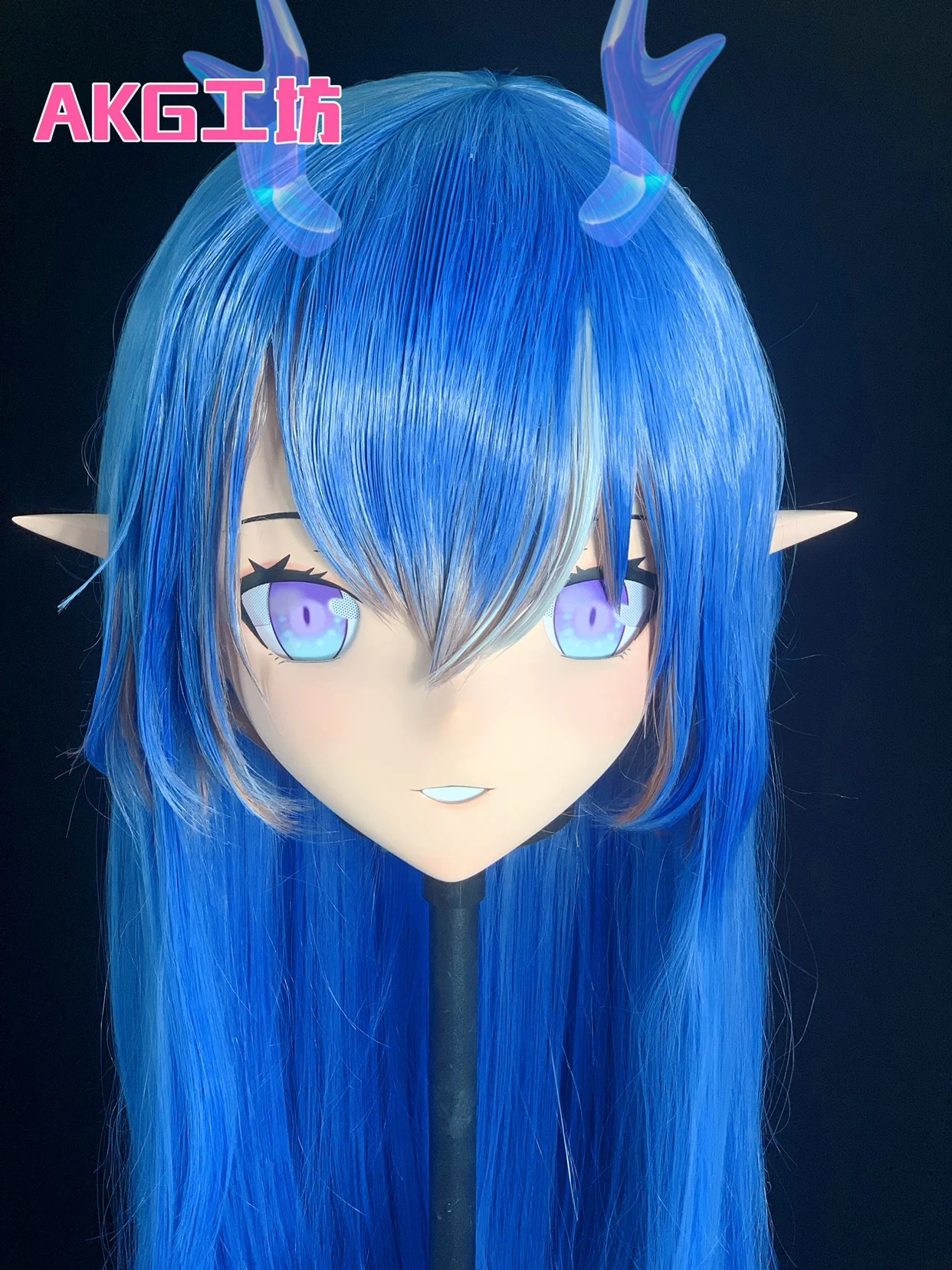 

(AKG038) Customize Character Female/Girl Resin Kig Full/Half Head With Lock Anime Cosplay Japanese Animego Kigurumi Mask