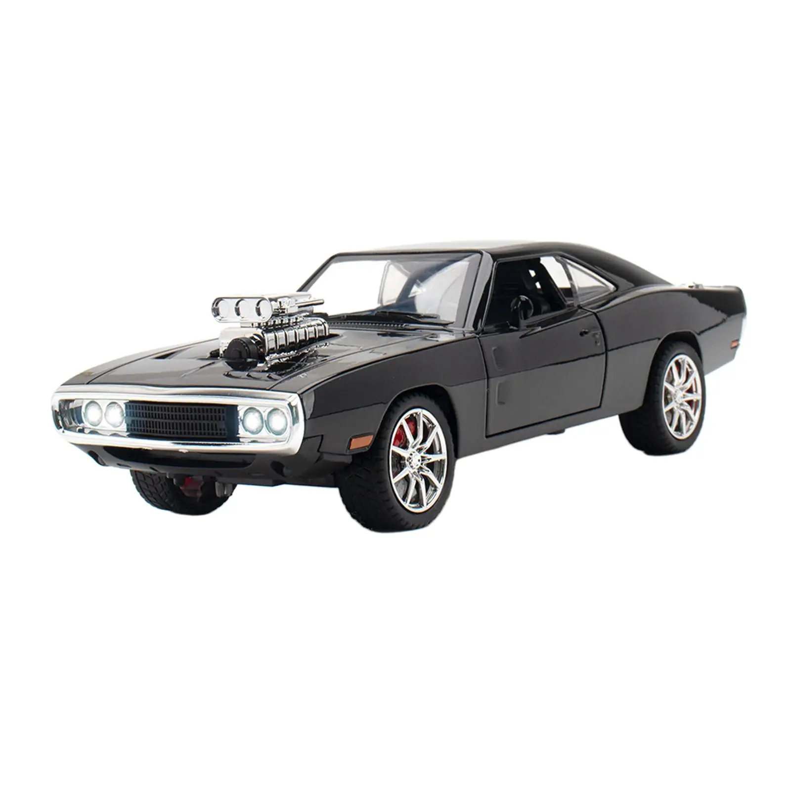 

1:24 Alloy Diecast Car with Sound and Light for Men Children Boyfriend