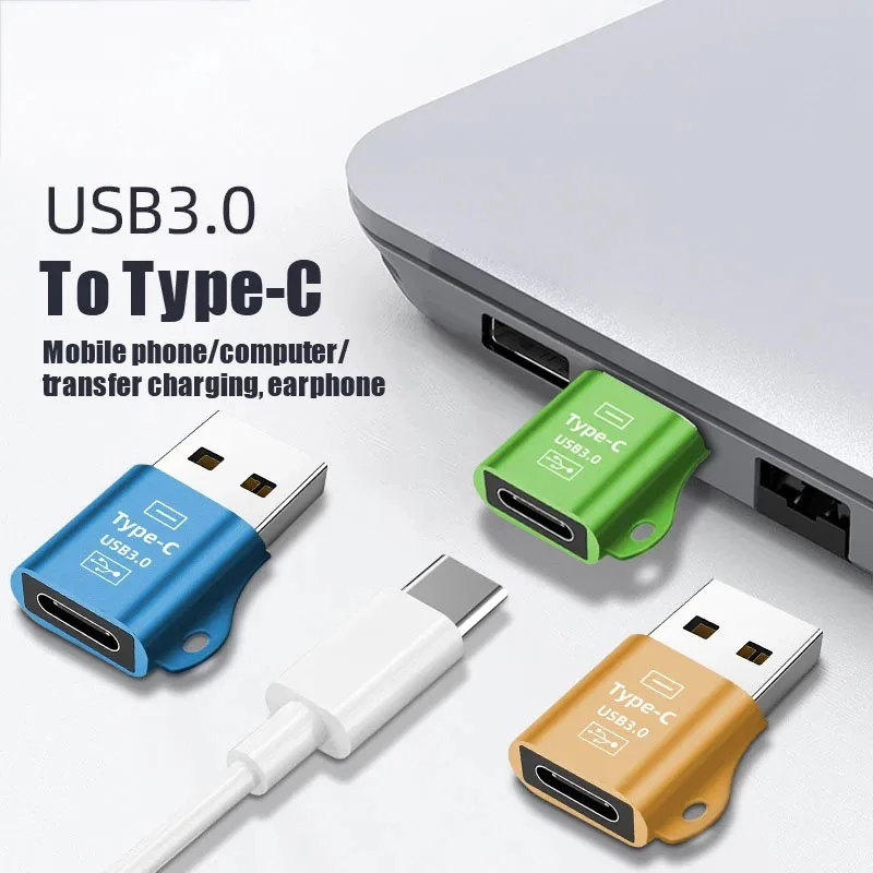 Адаптер USB 3,0 для Type C USB Male для USB C Female OTG конвертер аудио зарядка передачи данных адаптеры для ноутбука MacBook PC