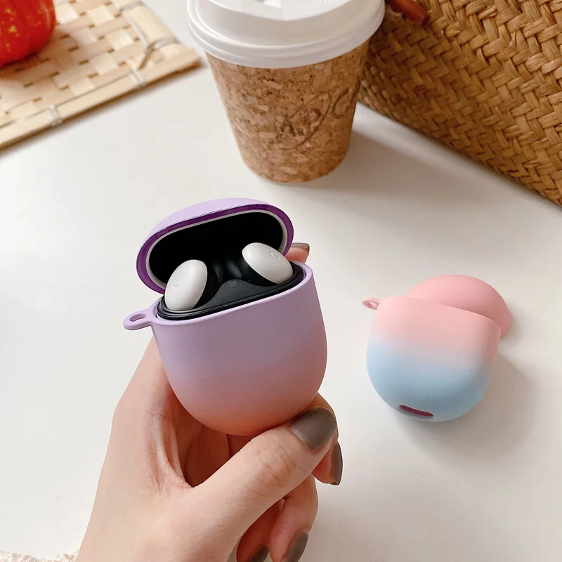 Чехол Earpods для Google Pixel Buds 2 чехол с карабином защитный зарядным боксом Bluetooth