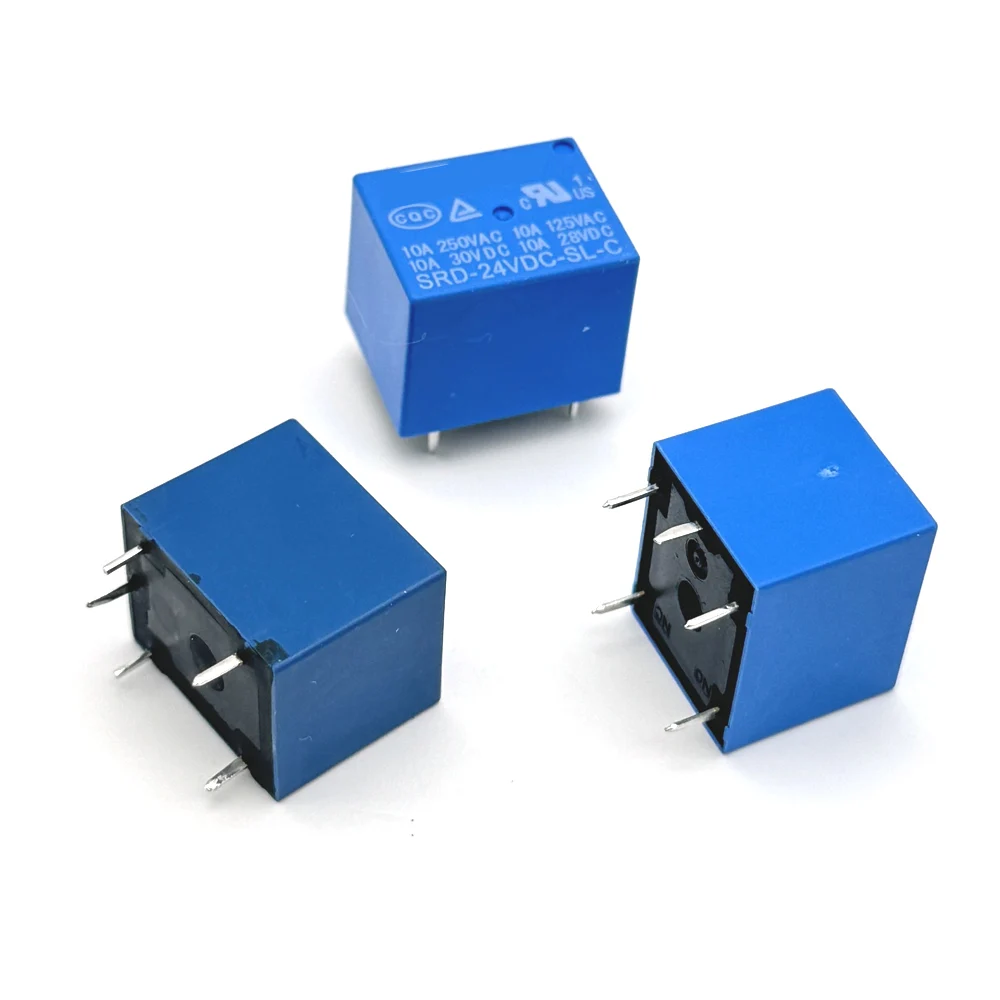 Реле мощности постоянного тока 10 А 5 штырьков искусственная модель печатная