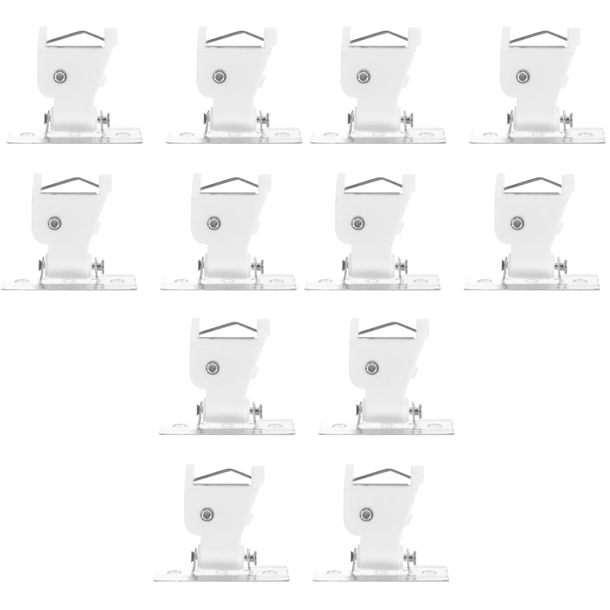 

12 Sets Roman Shade Cord Lock Curtain Cord Lock Roman Shade Lock Curtain Accessory for Blinds Home Curtain