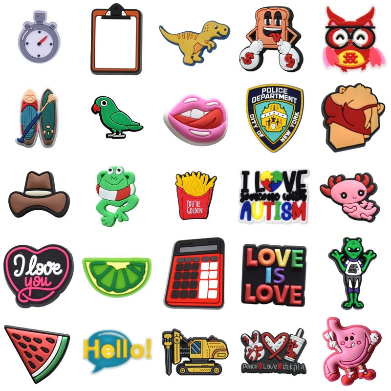 

Girl Boy Para Pins Decorations for Crocs Gifts Shoes Accessories Packs Shoe Charms Women Charm Men Kids Set Jeans Wholesale Bulk