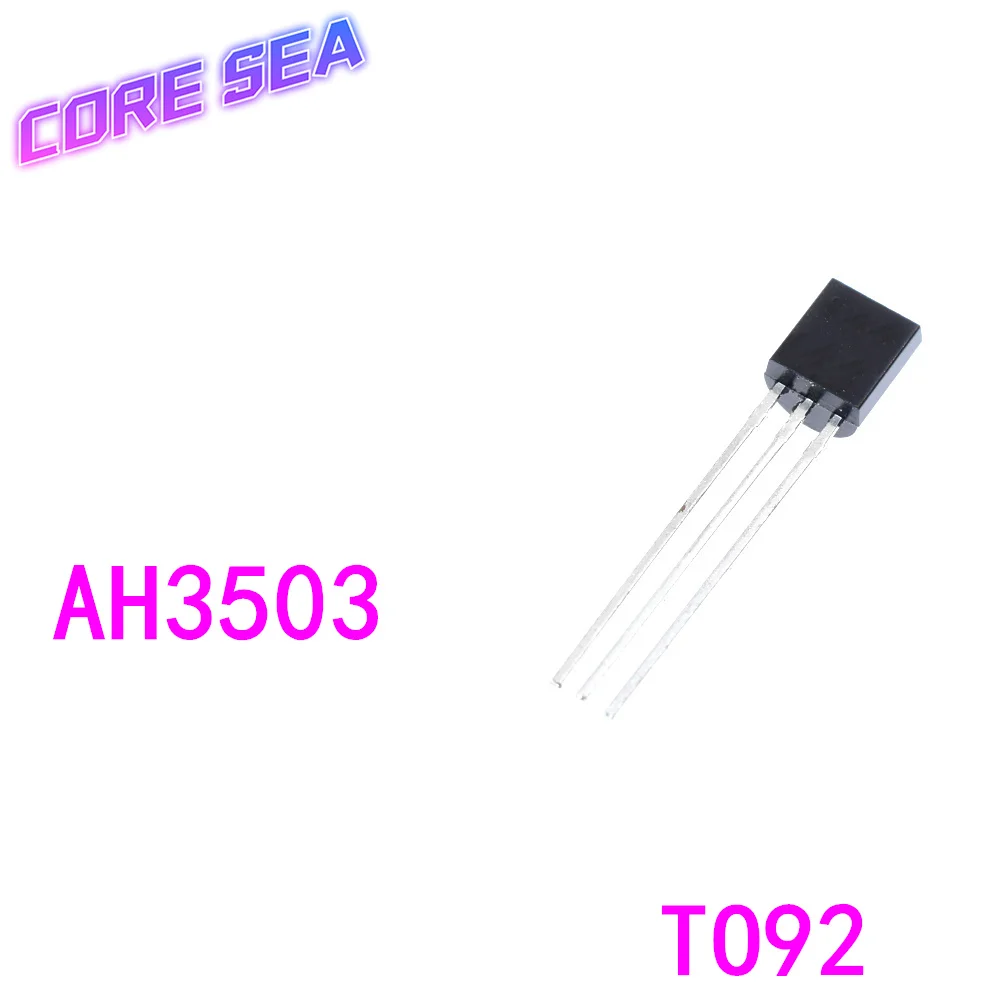 10 шт., линейный датчик Холла A3503, AH3503, UGN3503UA 3503, 503, A503, встроенный TO92