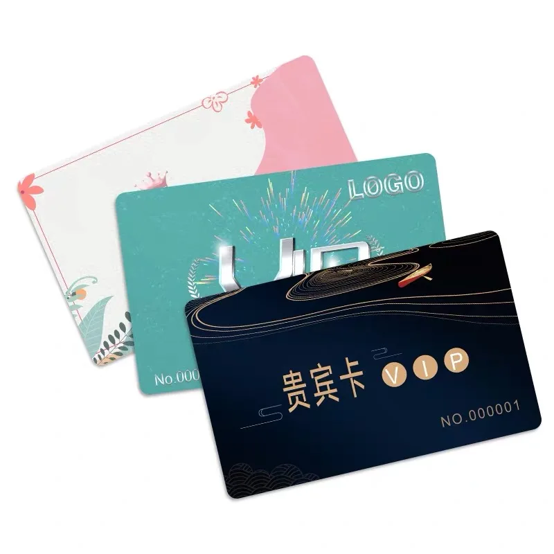 200 шт. ПВХ пластиковая Визитная карточка индивидуальная VIP кредитная карта печать