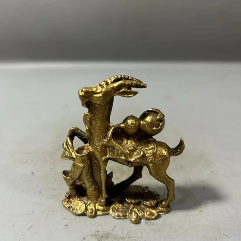 Антикварные изделия ручной работы из сплава серия зодиака овца летучая мышь