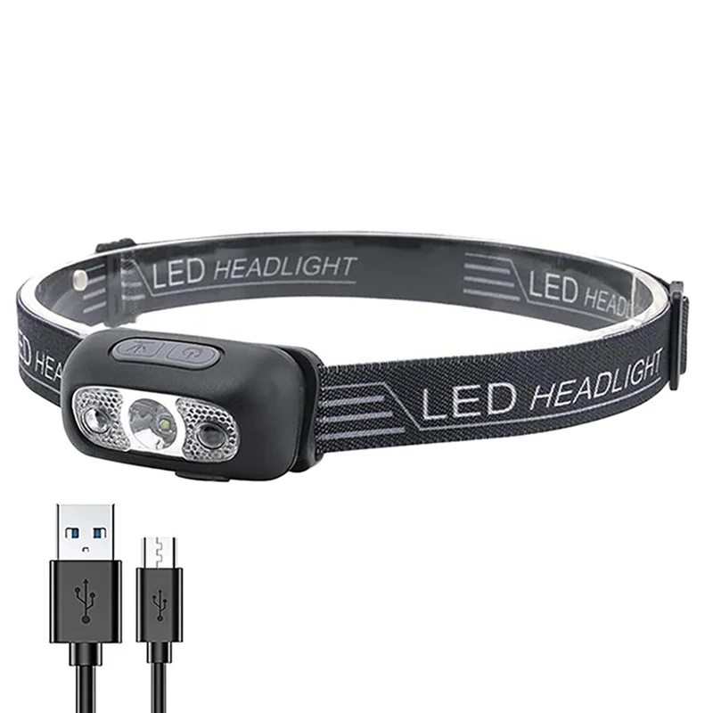 

Светодиодный налобный фонарь, фонарик, налобсветильник фонарь, лампа XPE, налсветильник ный фонарь для наружного освещения, кемпинга, рыбалк...