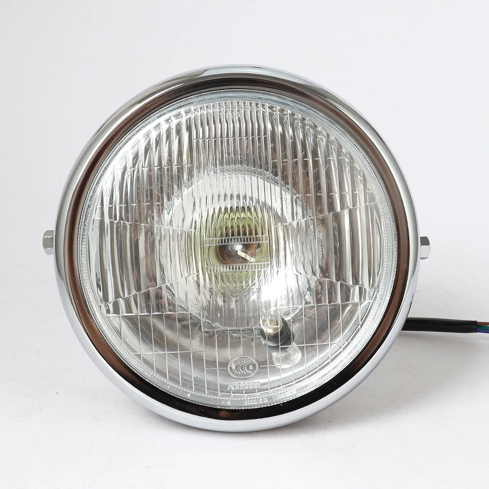 

Универсальная Круглая Фара Для Мотоцикла, Ближний/дальний Свет, 12В, Для Honda, Suzuki, Yamaha, Harley, Cafe Racer