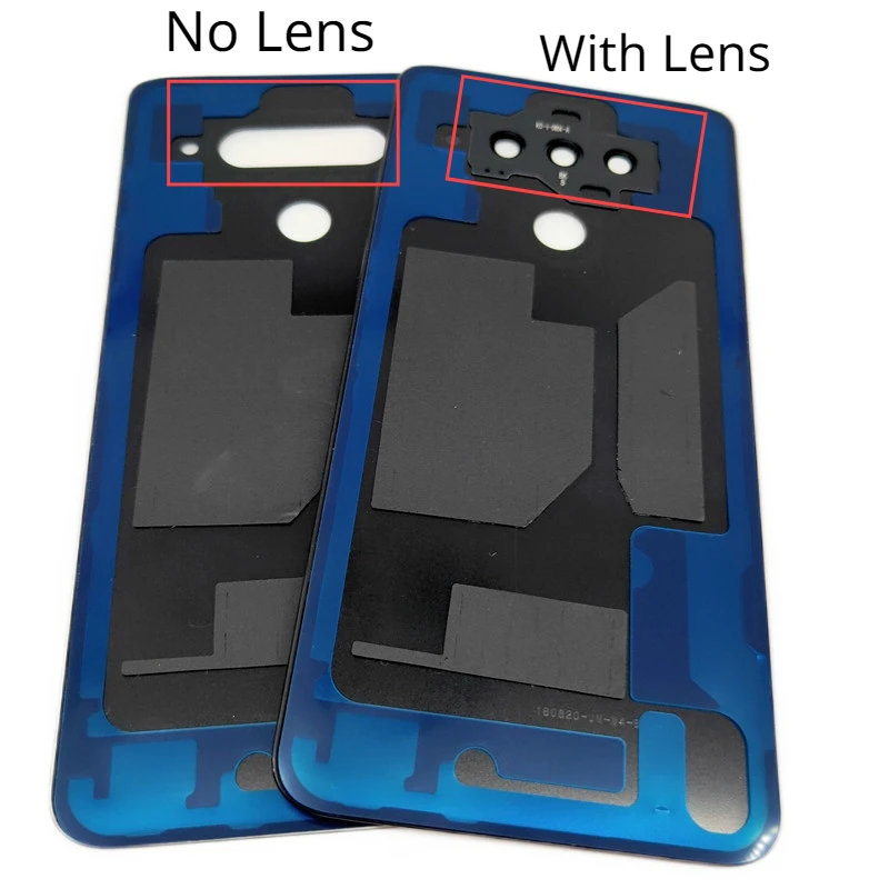 Новая стеклянная крышка батарейного отсека для LG V40 ThinQ V405QA7 V405UA V405 задняя с