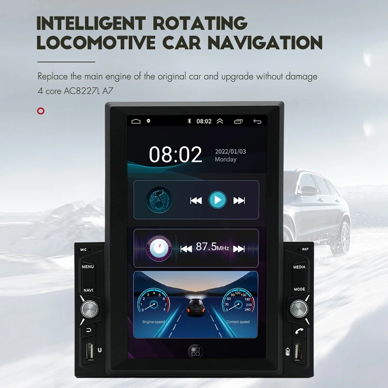 

2 Din Car Radio 8 Inch HD Autoradio Multimedia Player Touch Screen Auto Audio Car Stereo MP5 Bluetooth USB FM Universal