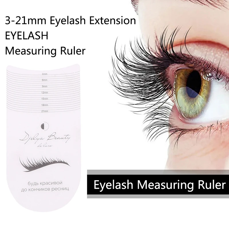 

5/10 шт., измеритель длины бровей