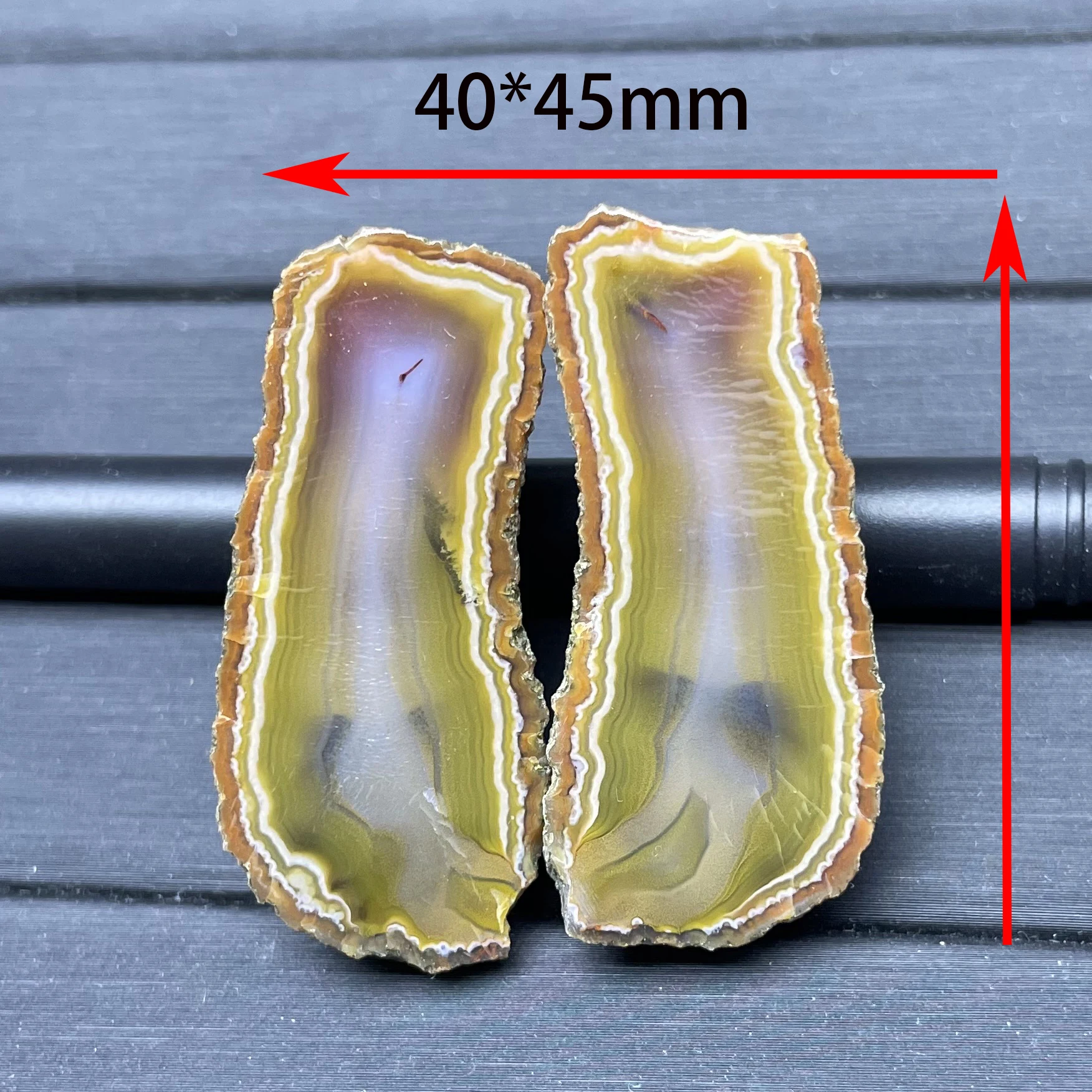 Натуральный красочный камень Zhanguo красный агат жеод полированный оникс Кристалл