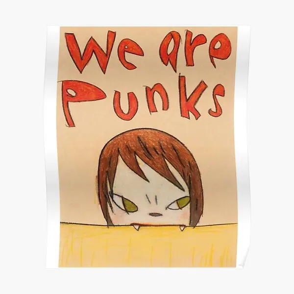 

Punks Poster Room Mural Decoration Painting Home Print Wall Funny Modern Vintage Picture Art Decor No Frame
