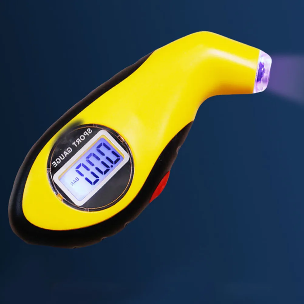 

1pcs Tire Gauge Car Tire Pressure Digital Display Electronic High Quality