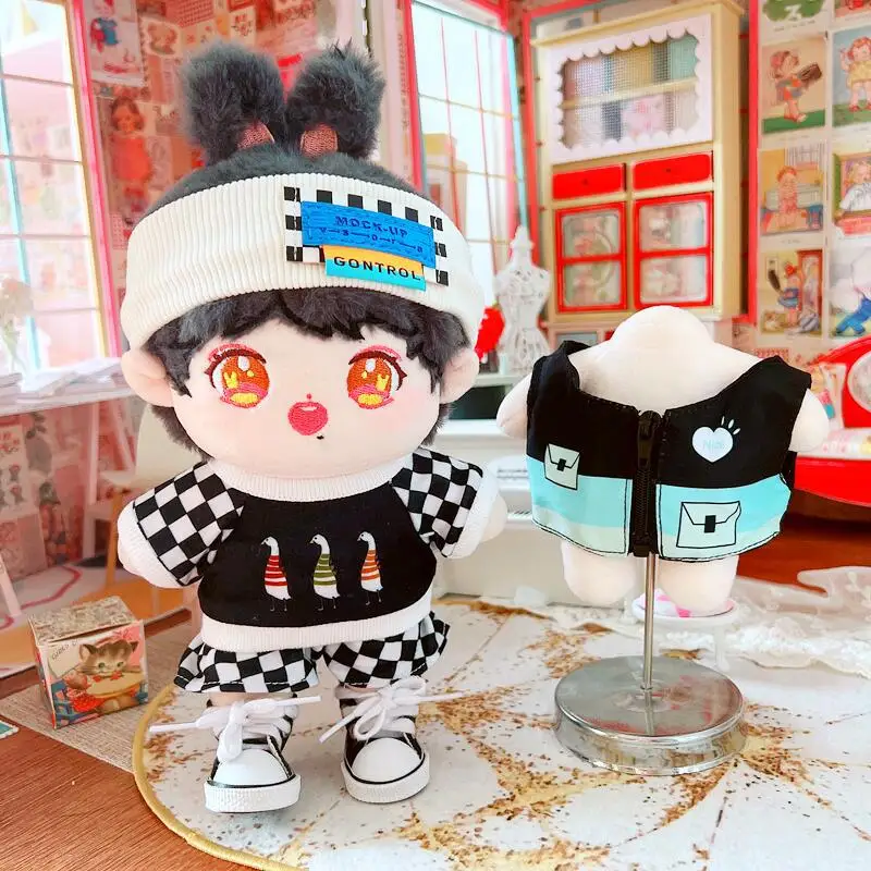 

Cute Pillow Soft Stuffed Dolls Cushion Small Plush Pillow Game Character Design Figure Pillow Exquisite Birthday Present(20CM)