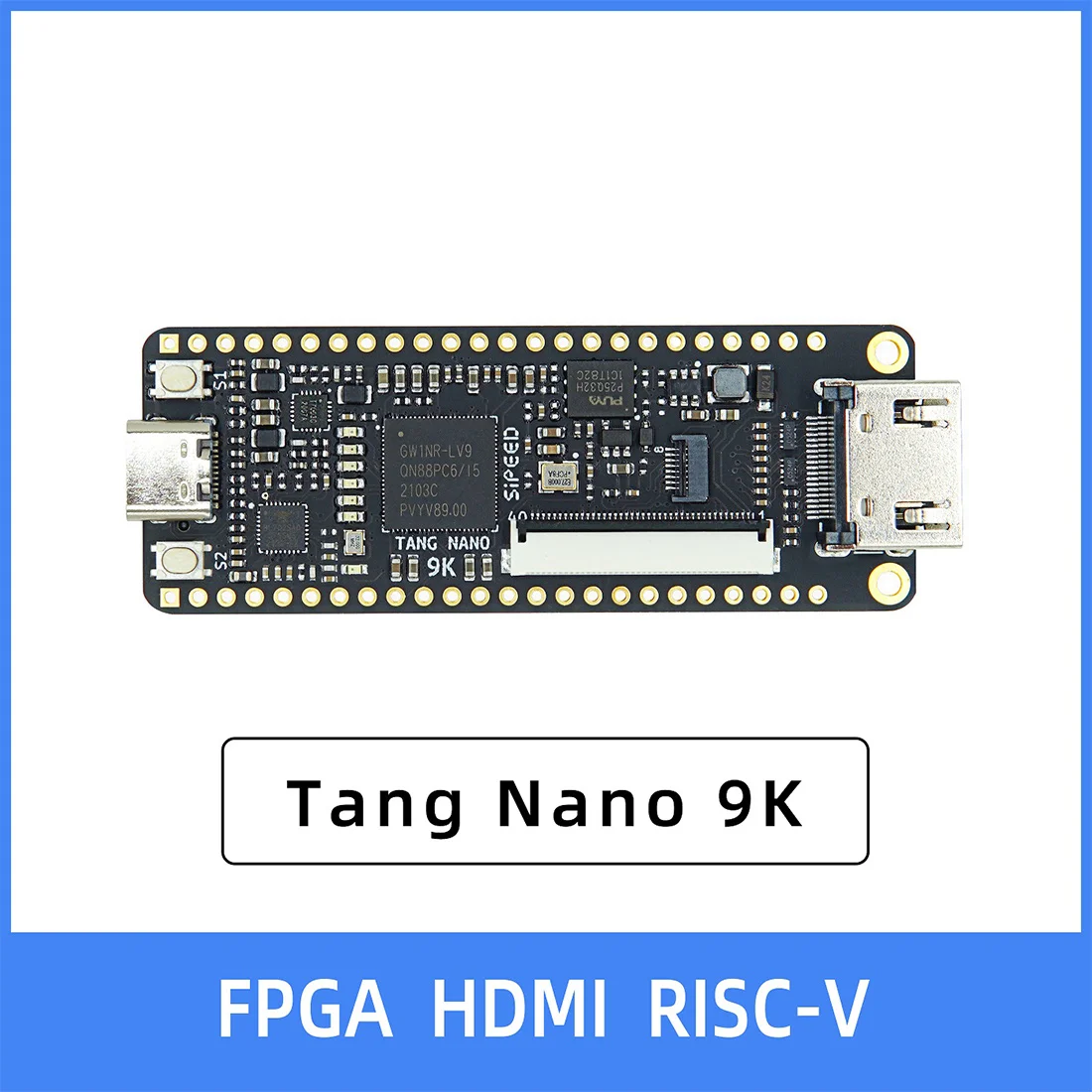 Tang Nano 9K FPGA макетная плата GOWIN GW1NR-9 HDMI-совместимая