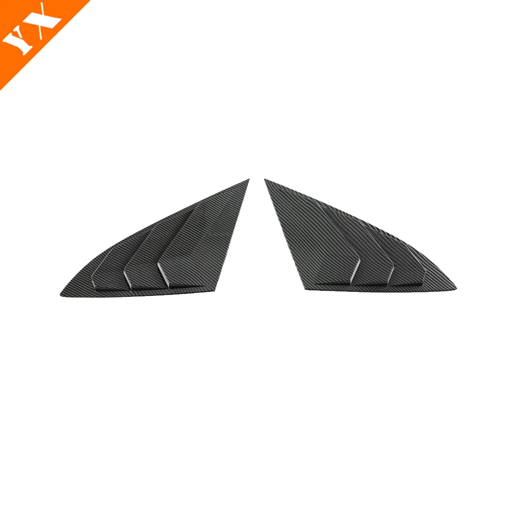 

Для Changan UNIV UNI-V аксессуары 2023-2024 автомобильный задний спойлер крыло боковое окно треугольная накладка накладка ABS карбоновая черная накладка