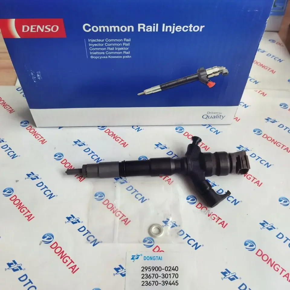 Оригинальный инжектор Common Rail 295900 -0240 -0190 23670-30170 23670-39445 Двигатель 1KD Евро 5 0505