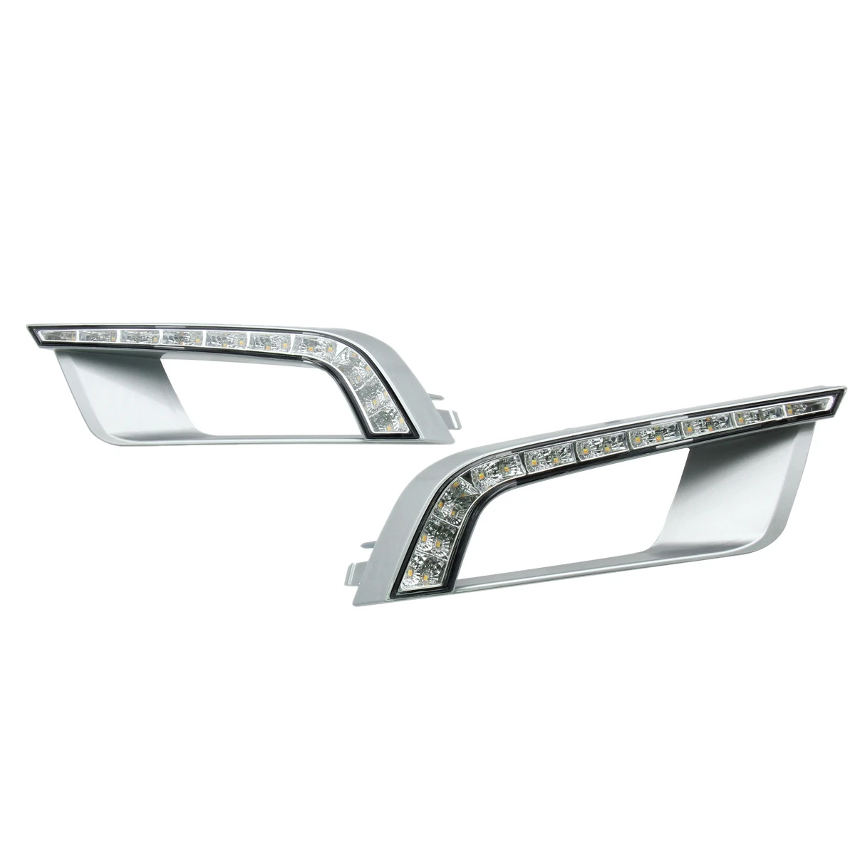 

2 шт. для 2016 Ford Ranger желтого цвета, двухцветные дневные ходовые огни