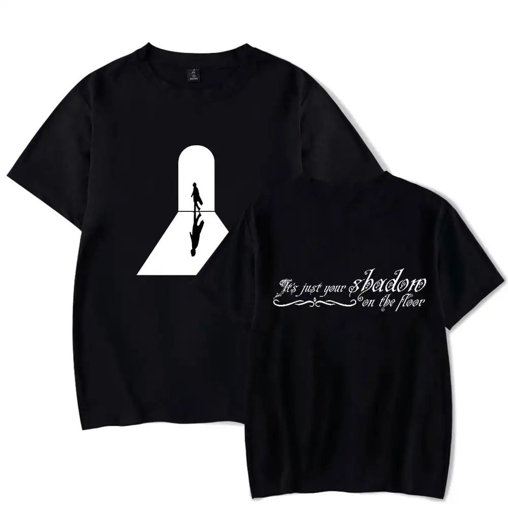 Футболка Livingston Shadow Lyric Merch для женщин и мужчин повседневные футболки с круглым