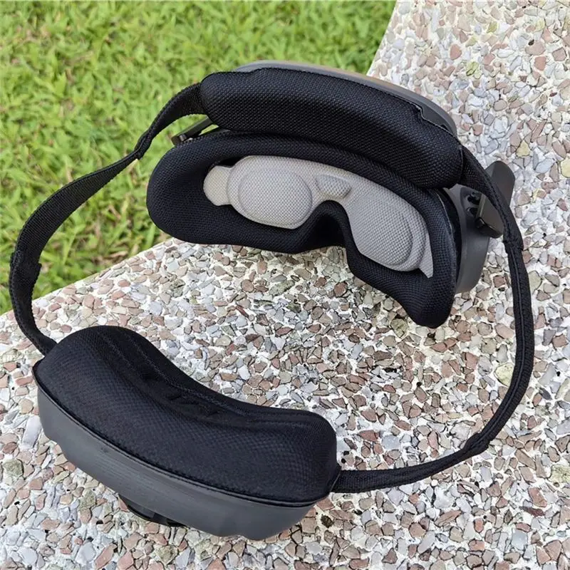 Фото A29F-Защитная накладка для лба и затылка для авиационных очков DJI AVATA2 GOGGLES 3, аксессуары для повышения комфорта №4