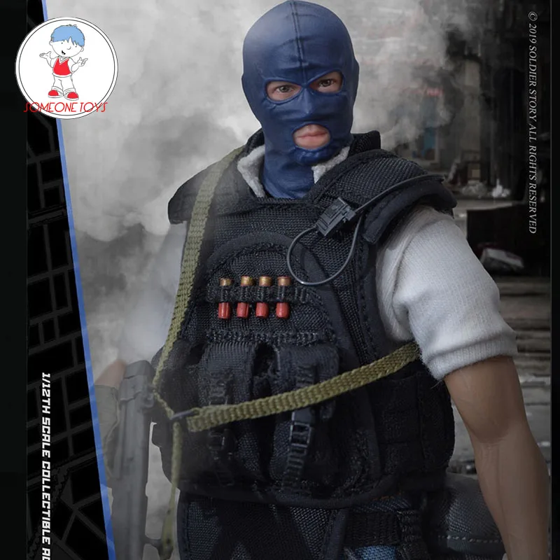 

SoldierStory SSM003 1/12 Hong Kong SDU Special K9 Team Male Soldier for 6 Inch Collectable Action Figure