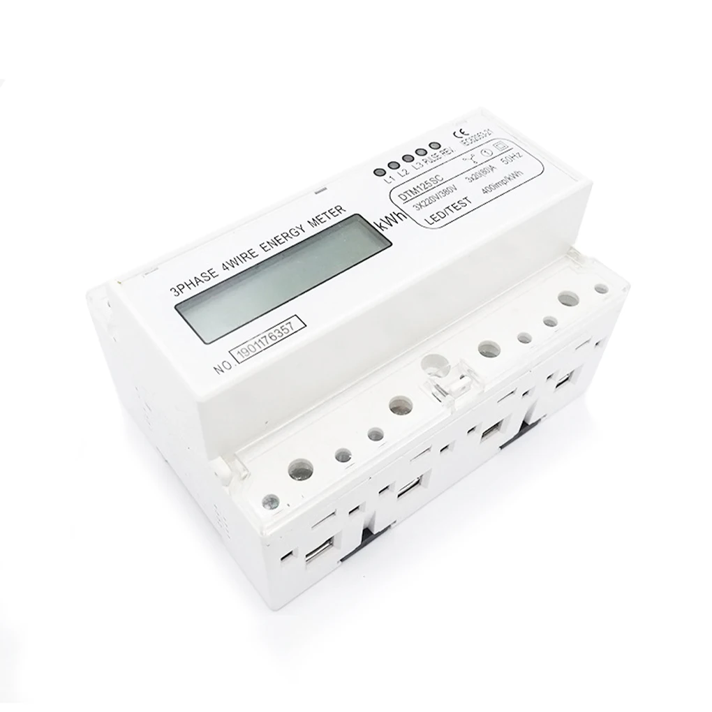 

Пластиковый чехол, 3 фазы, 4 провода, измеритель энергии, 35 мм, ЖК-дисплей, дождевое крепление, двойное бытовое помещение, DIN-рейка, ваттметр