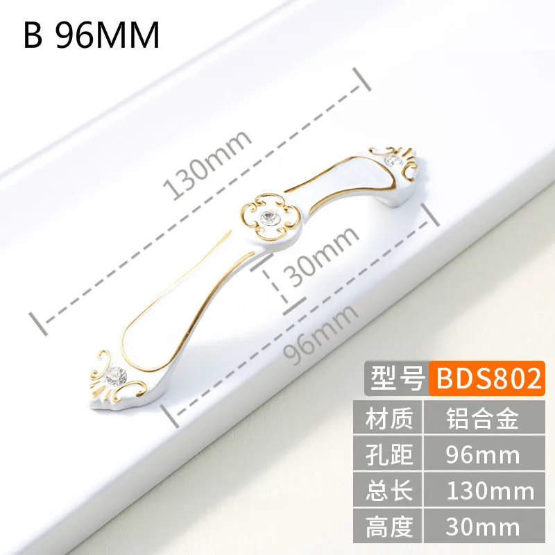 

Ручки для мебели алюминиевые 96/128 мм