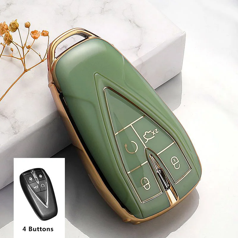 

Чехол Для Ключей От Машины Для Changan CS35PLUS CS35 Plus CS55 CS75 Eado UNIT UNIK Oushan X5 X7, Материал ТПУ