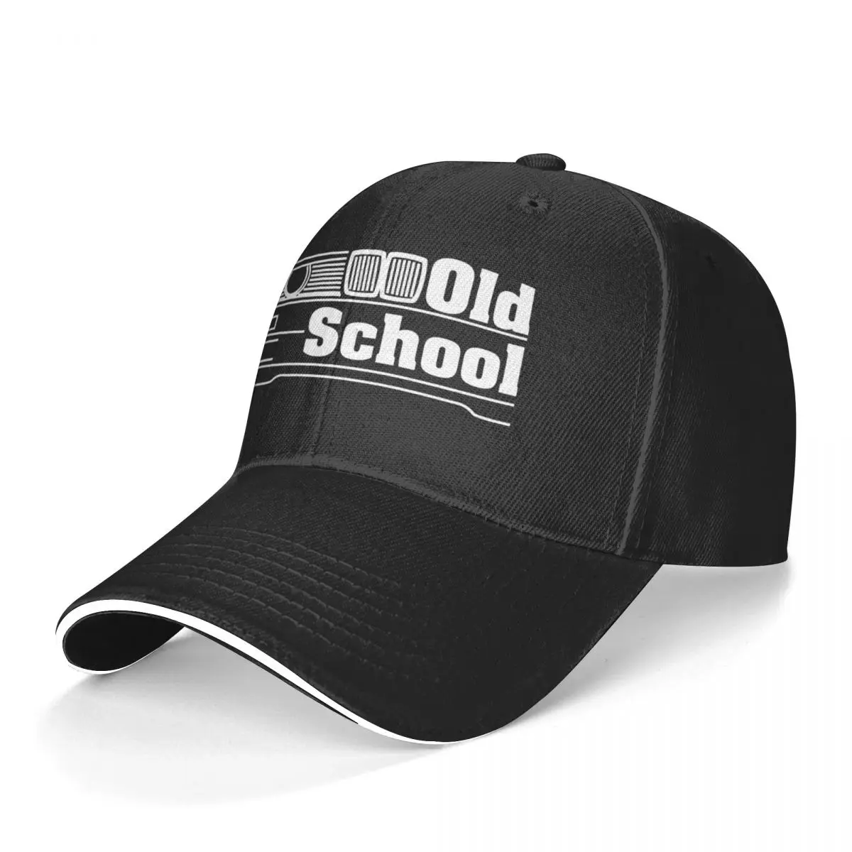 

Old School Baseball Cap E30 Old School White Funny Hip Hop Hats Spring Men Women Running Custom Baseball Caps