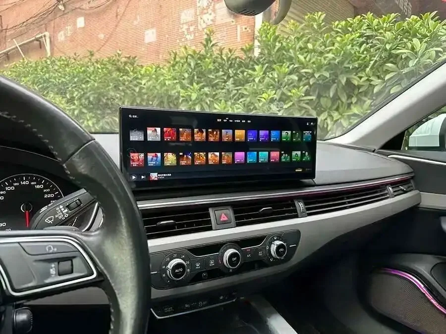 Фото Автомобильный мультимедийный видеоплеер H 14.9 дюймов для Audi A4 A5 A4L S5 B9 RS4 RS5 2017-2019 с поддержкой CarPlay и Android Auto, головное устройство, стереосистема №4