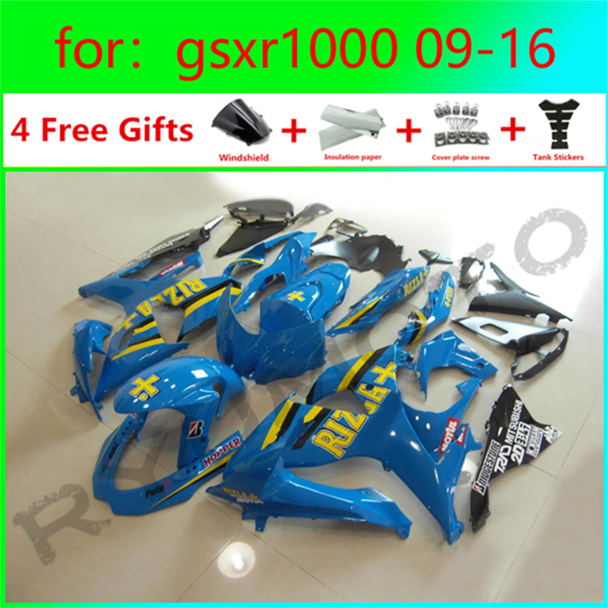 

Новый комплект обтекателей для мотоциклов Suzuki GSXR1000 K9 2009 2016 GSXR-1000 09 10 11 12 13 14 15 16