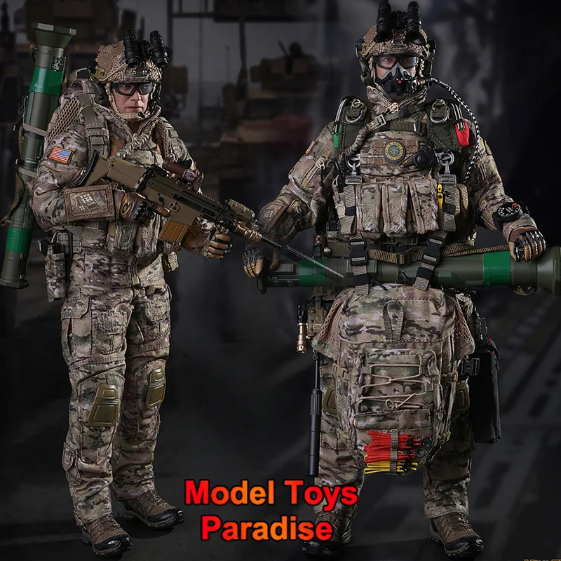Mini Times Toys M028 1/6 Солдат армии США спецназ прыжок с парашютом полный набор 12 дюймов