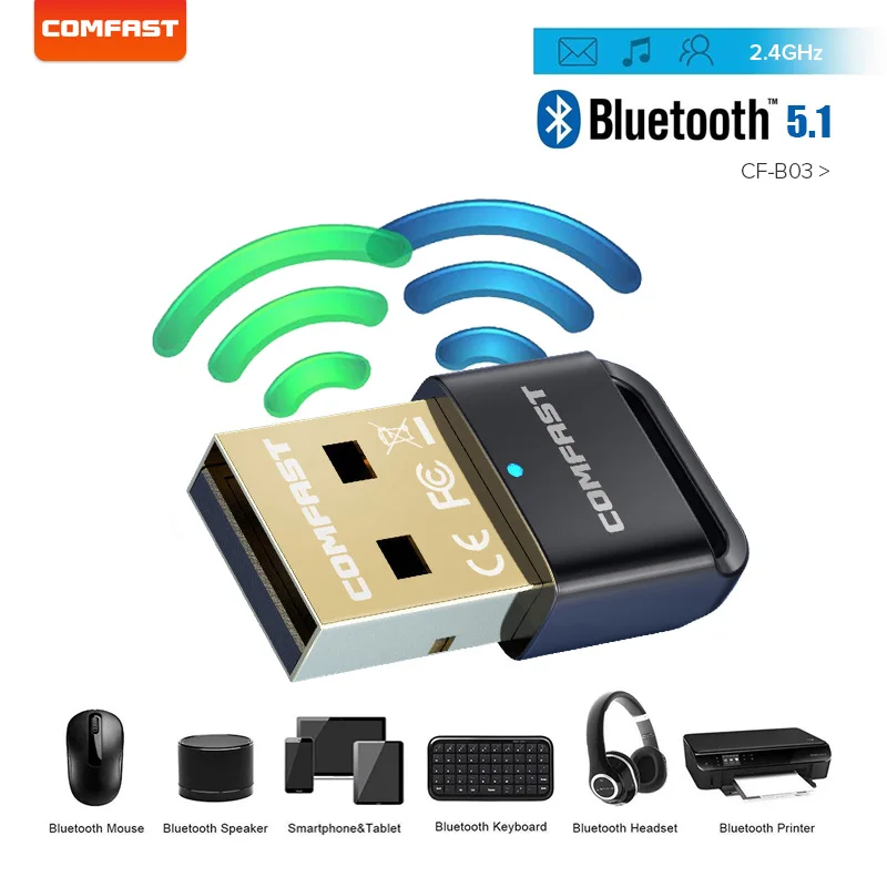 Черный USB Bluetooth 2 4 беспроводной адаптер приемник ключ ГГц Аудио 10 м Win8 для ПК